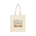 Great Is Thy Faithfulness Tote Bag, Lamentations 3:23 Canvas Tote, Bible Verse Bag, Christian Church Tote, Faith Gift