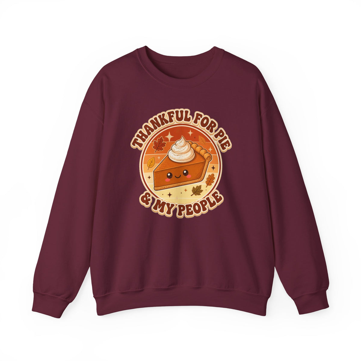 Thankful for Pie and My People Sweatshirt, Thanksgiving Sweatshirt, Funny Pie Crewneck, Fall Family Shirt, Cute Thanksgiving Gift