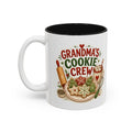Grandma's Cookie Crew Mug, Christmas Baking Coffee Mug, Grandma Christmas Cup, Cookie Baking Gift, Gift for Grandma, Nana Mug