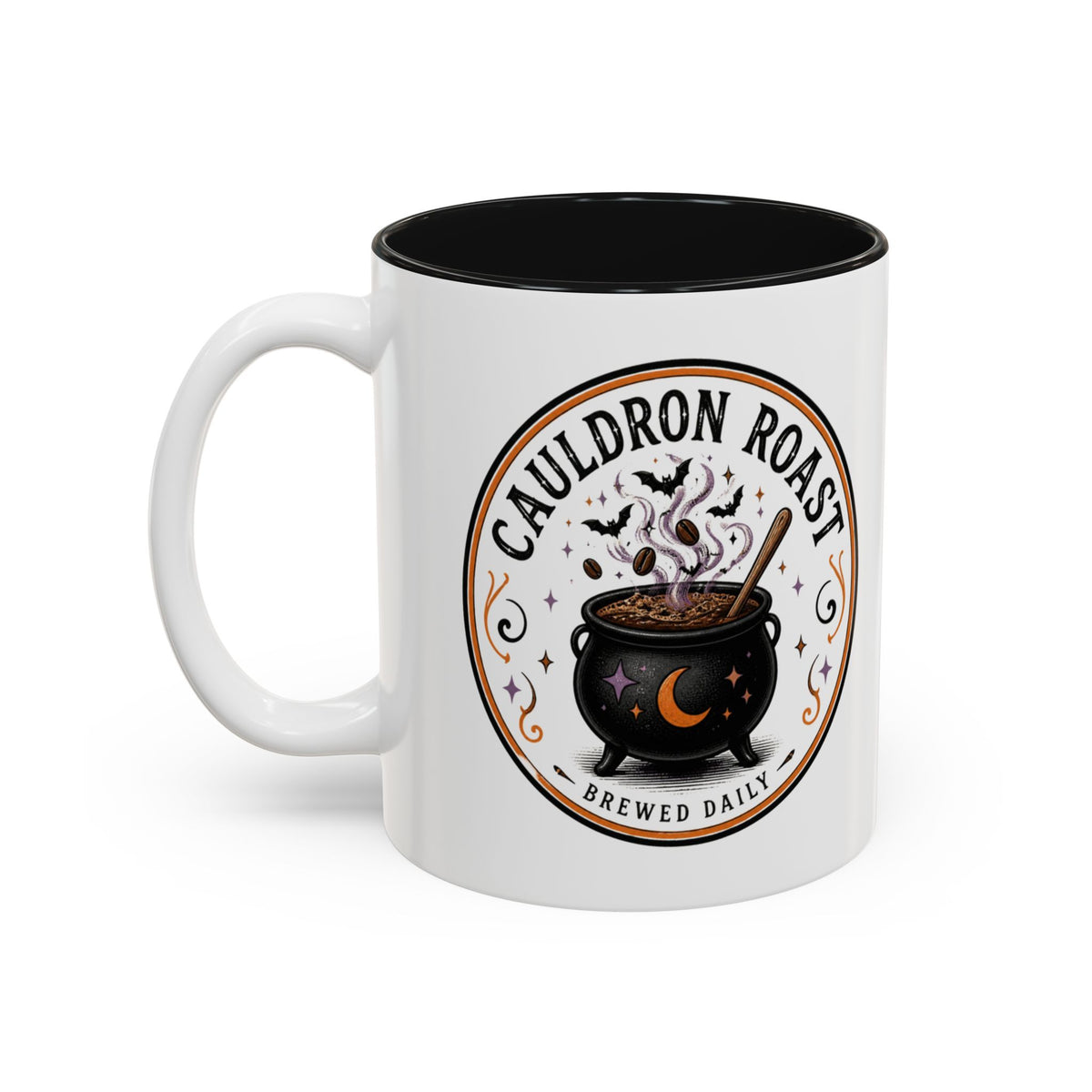 Cauldron Roast Halloween Mug, Witch Cauldron Coffee Mug, Funny Witchy Coffee Cup, Spooky Season Mug, Halloween Coffee Gift