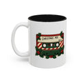 Christmas Mix Cassette Mug, Retro Christmas Coffee Mug, 80s 90s Mixtape Cup, Vintage Christmas Music Gift, Nostalgic Holiday Mug