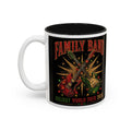 Family Band Holiday World Tour 2026 Mug, Rock and Roll Christmas Coffee Mug, Guitar Christmas Cup, Music Lover Gift, Musician Mug