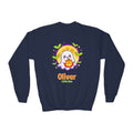 Personalized Halloween Kids Sweatshirt, Custom Name Ghost Crewneck, Little Boo Youth Sweater, Spooky Kids Halloween Shirt Gift