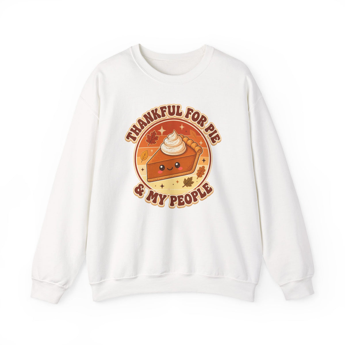 Thankful for Pie and My People Sweatshirt, Thanksgiving Sweatshirt, Funny Pie Crewneck, Fall Family Shirt, Cute Thanksgiving Gift
