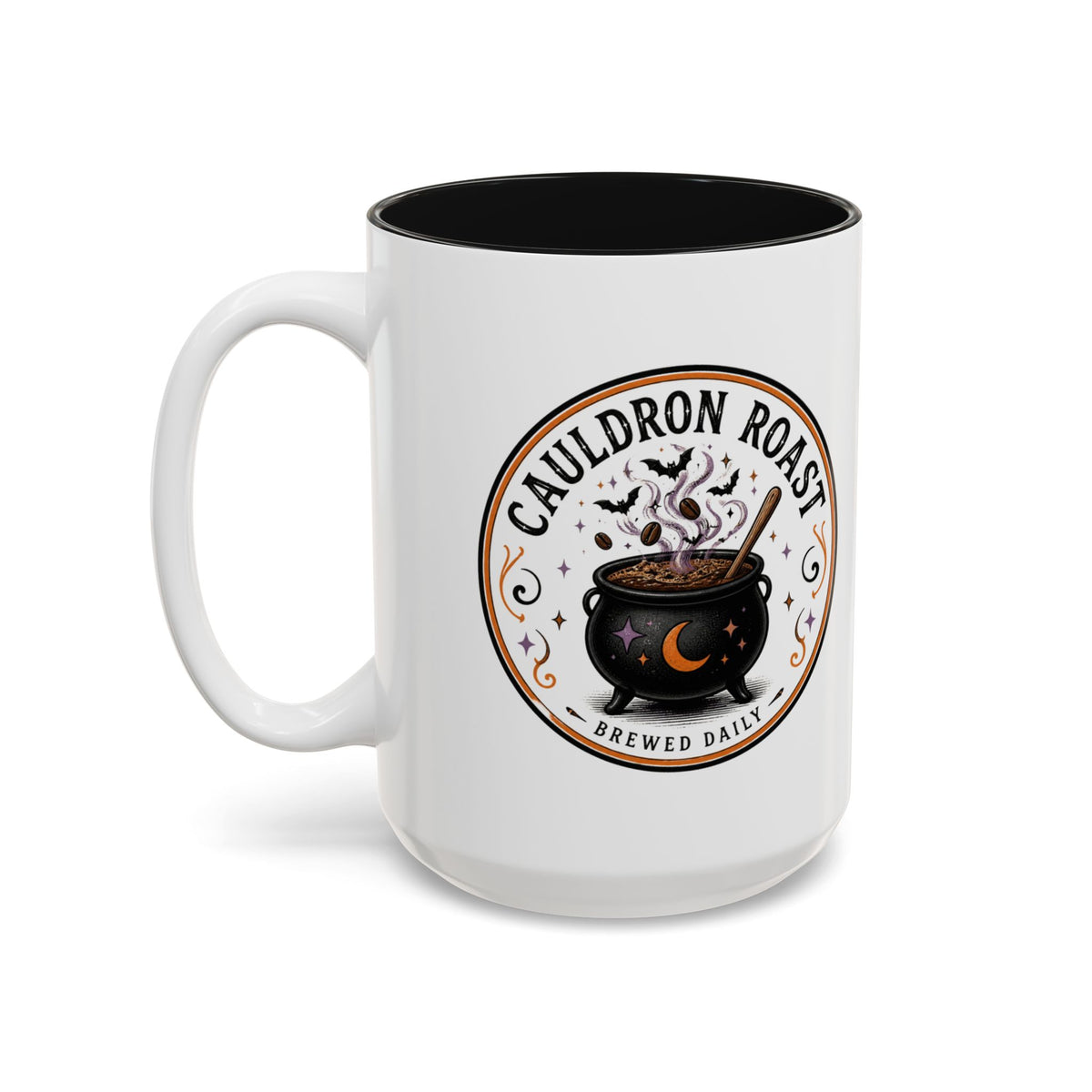 Cauldron Roast Halloween Mug, Witch Cauldron Coffee Mug, Funny Witchy Coffee Cup, Spooky Season Mug, Halloween Coffee Gift