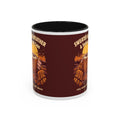 Sweater Weather and Second Cups Mug, Cozy Fall Coffee Mug, Retro Autumn Two-Tone Cup, Coffee Lover Gift