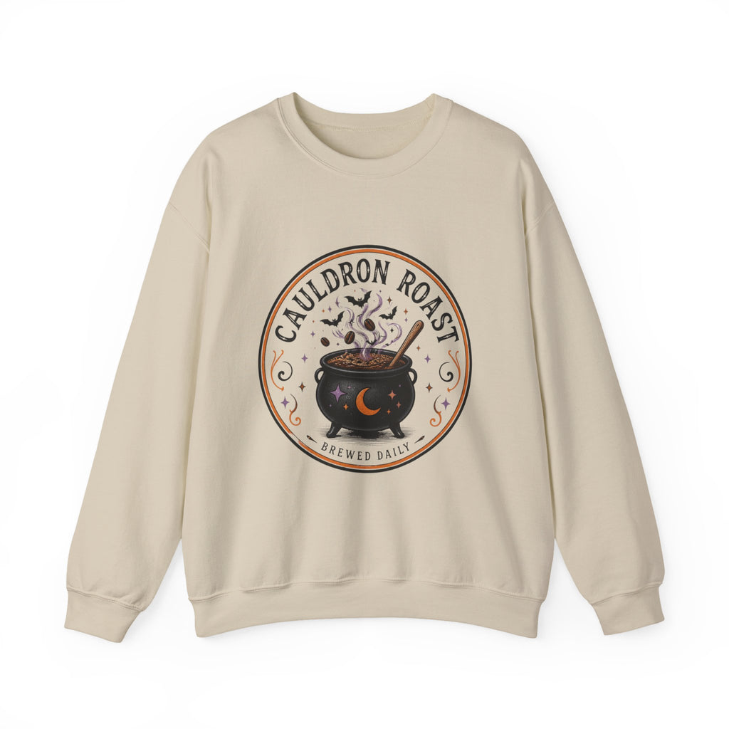 Cauldron Roast Sweatshirt, Witch Coffee Halloween Crewneck, Funny Witchy Coffee Sweater, Spooky Season Shirt, Coffee Lover Gift