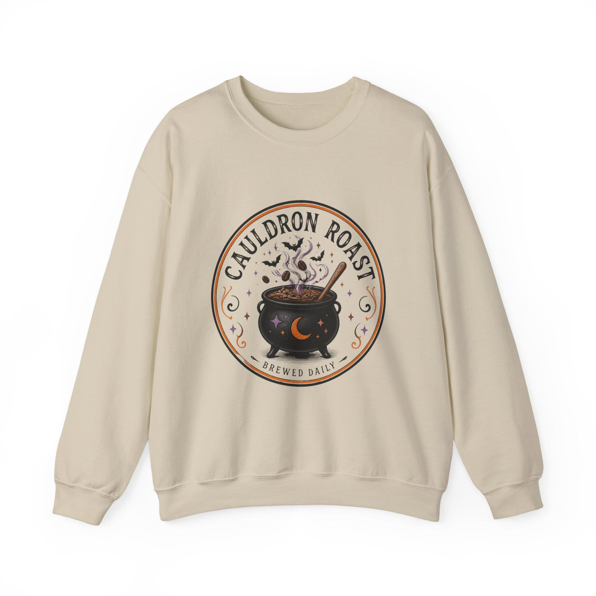 Cauldron Roast Sweatshirt, Witch Coffee Halloween Crewneck, Funny Witchy Coffee Sweater, Spooky Season Shirt, Coffee Lover Gift